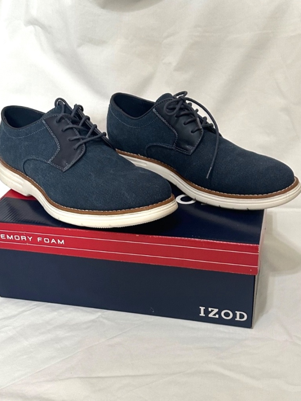 Izod Amonite Men Shoes Blue 10